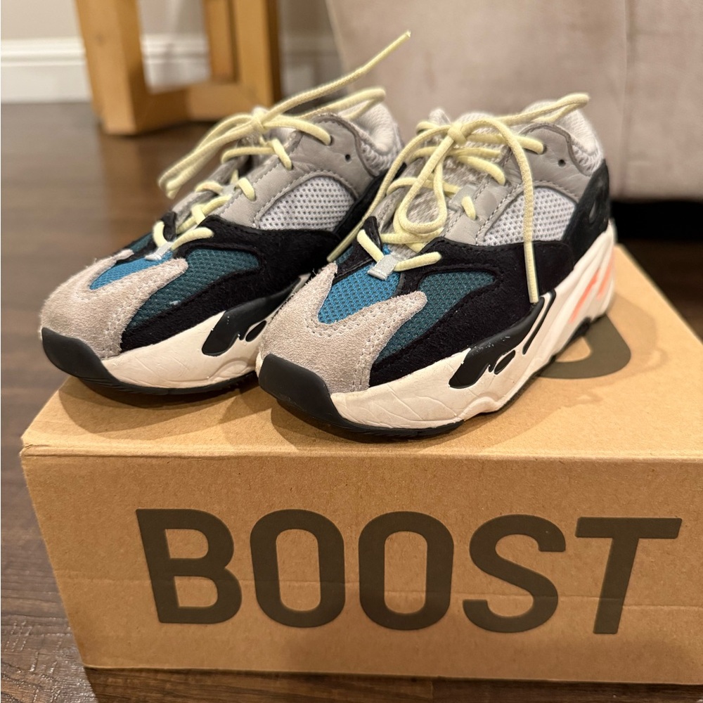 Adidas Gray and Black Sneakers with Boost Technology